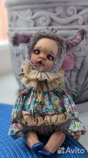 Зайчик ручной работы