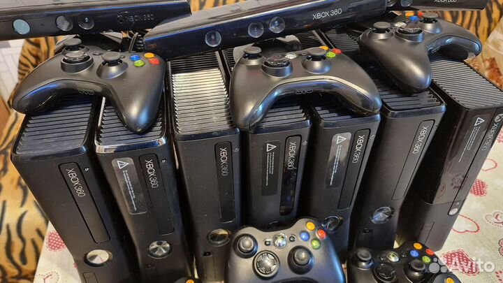 Xbox 360 250 320 500 гб+2 геймпад+100 игр Freeboot