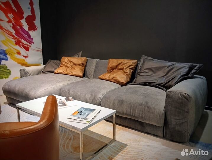 Диван угловой лофт