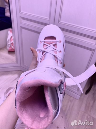 Коньки 34-37 раздвижные новые спортмастер