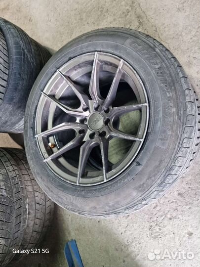 Литые диски r15 4 100