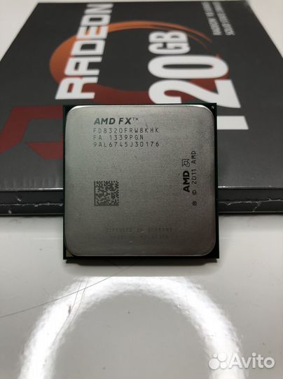 Процессор AMD FX-8300 8 ядер, 4.2GHz, Socket AM3+
