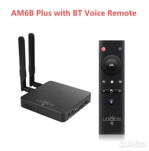 Ugoos AM6B Plus + Аэромышь Ugoos (Гироскоп+Голос)