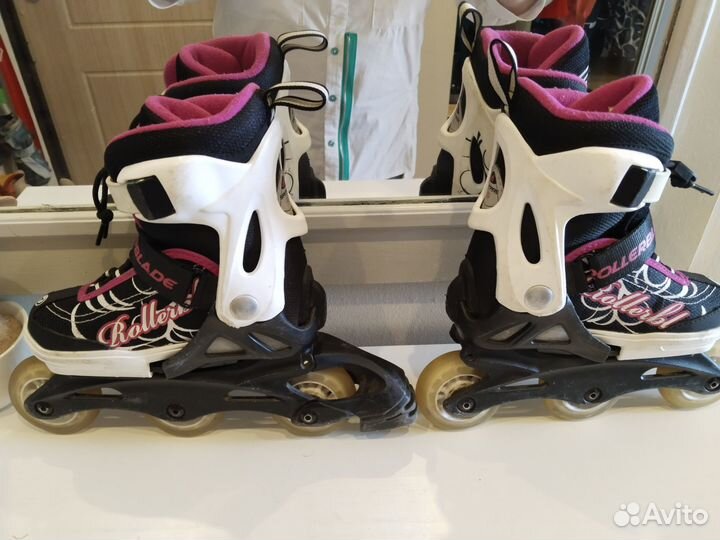 Ролики rollerblade детские 17,5-20,5 см (4-9 лет)