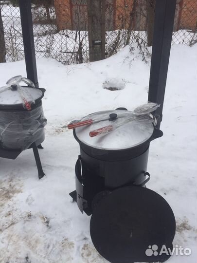 Казан чугунный