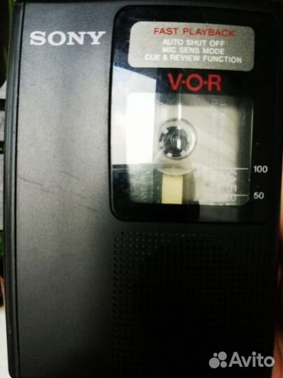 Диктофон sony кассетный