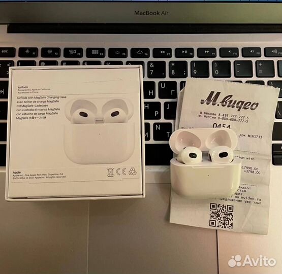 Apple AirPods 3 Новые оригинал