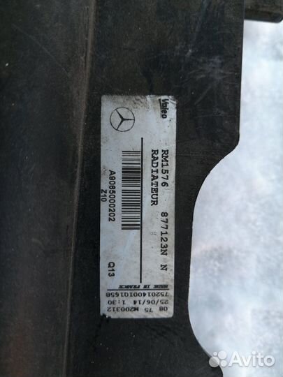 Радиатор Охлаждения Мерседес Спринтер 906 ом 651