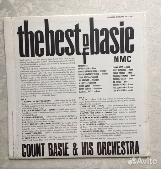 Каунт Бейси/Хорхе Луис Пратс &Артуро Сандоваль 2LP