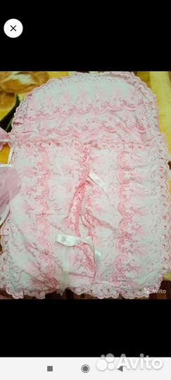 Конверт на выписку для девочки