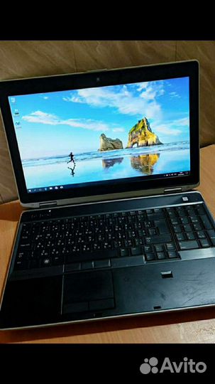 Мощный ноутбук Dell Core i7-3520, 10гб,на ssd