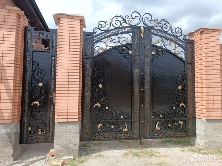 Кованые ворота