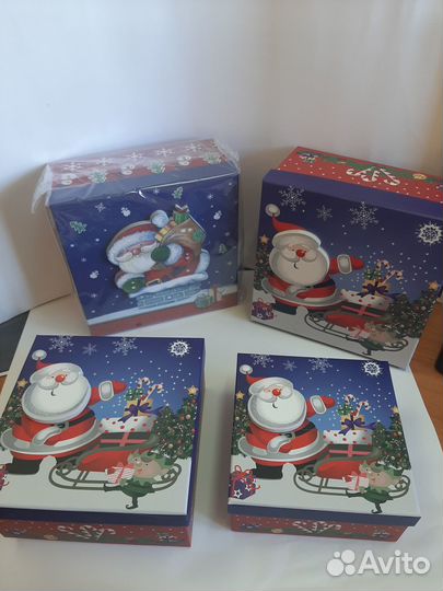 Коробка Новогодняя для подарка