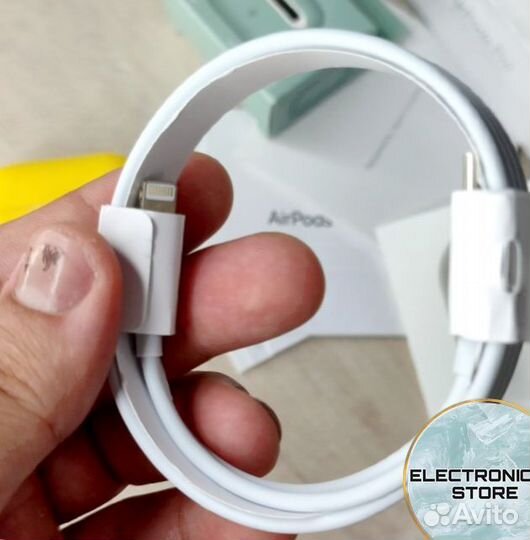 Беспроводные Наушники Airpods 2 Pro Apple Бел