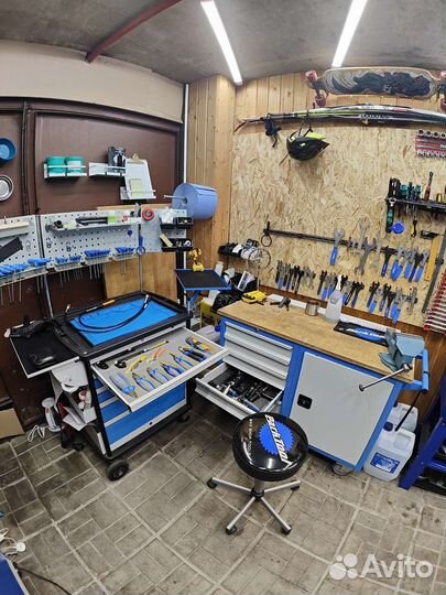 Обслуживание и ремонт велосипедов