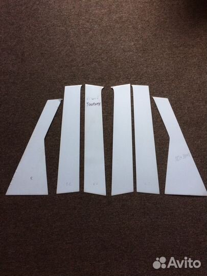 Накладки на дверные стойки.dodge journey