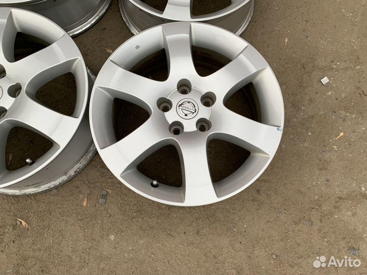 Литье Nissan R17 5*114.3 et40 цо66,1 4шт из японии