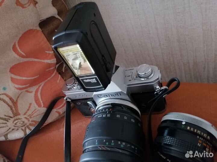 Пленочный фотоаппарат canon FTb