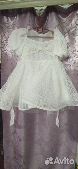 Платье для девочки 92