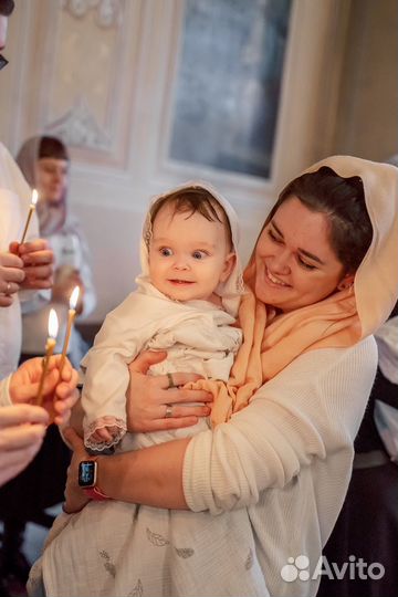 Фотограф на Крестины Крещение Венчание Фотосессия