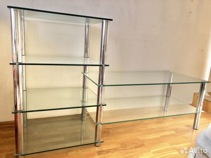 Тумба стеклянная