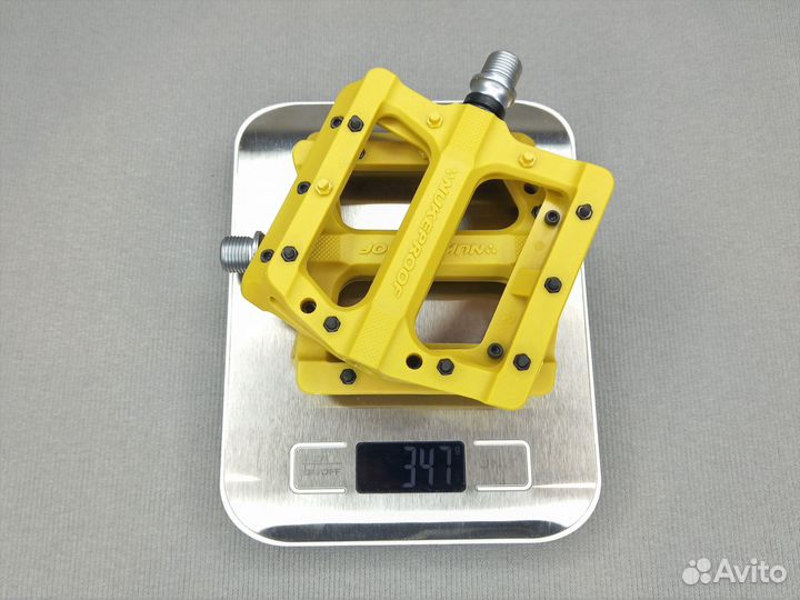 Новые педали Nukeproof Electron EVO (Yellow)