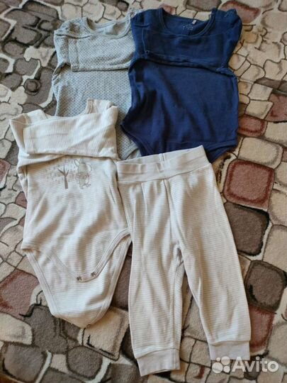 Вещи на мальчика с рождения до 68 роста