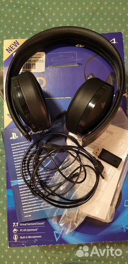 Наушники ps4 gold