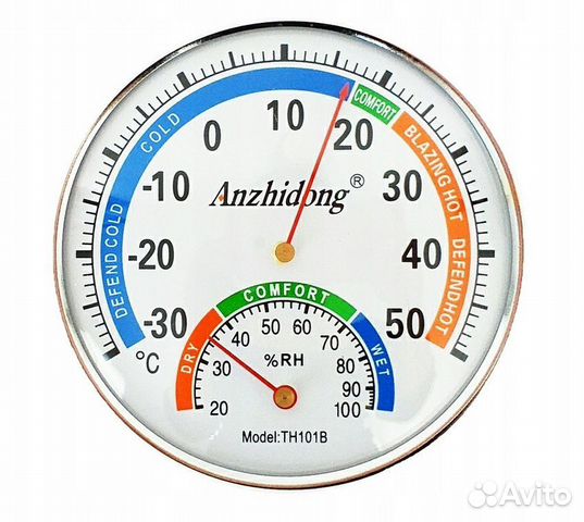 Термометр-гигрометр механический