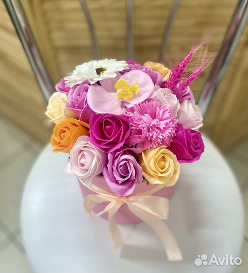 Букет из мыла