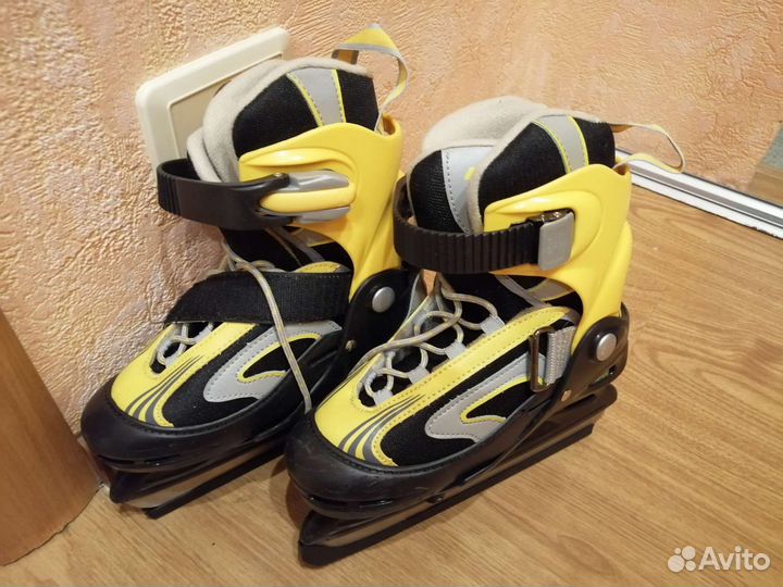 Коньки детские раздвижные 30 33