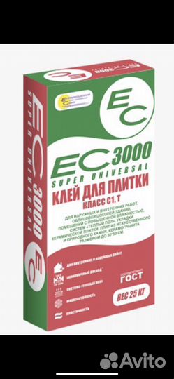 Плиточный клей ес-3000