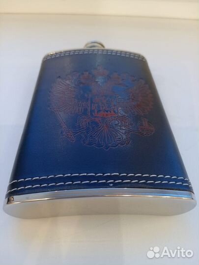 Фляжка из нержавейки Герб РФ