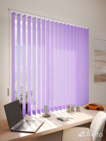 Жалюзи вертикальные Красные RAL3205