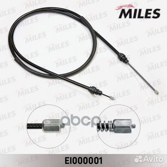 Трос стояночного тормоза renault logan б/гур (1