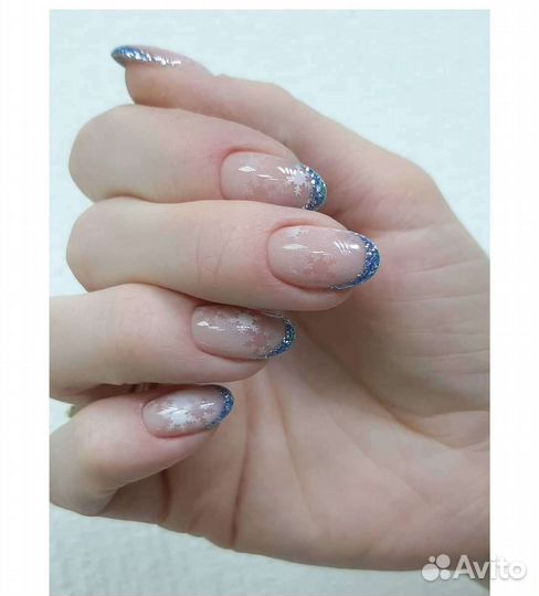 Маникюр гель-лак+дизайн