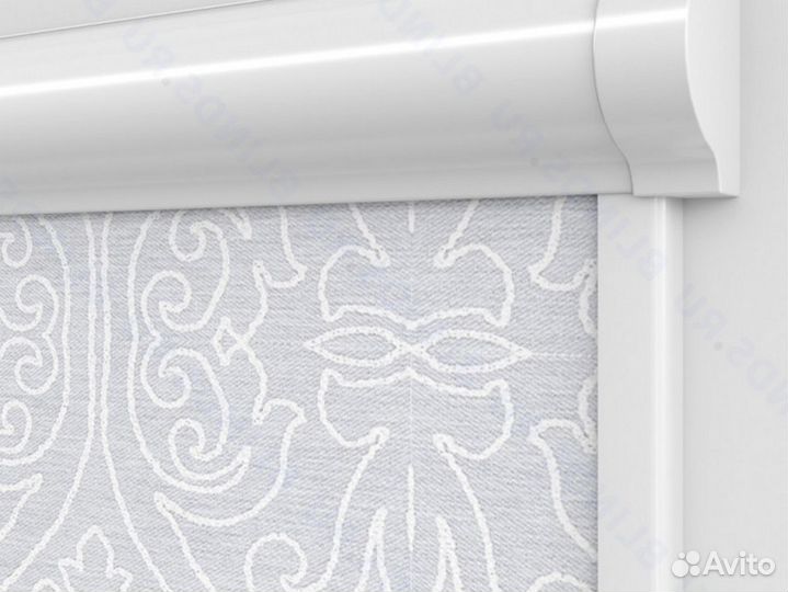 Рулонные шторы системы уни 1 в гостиную