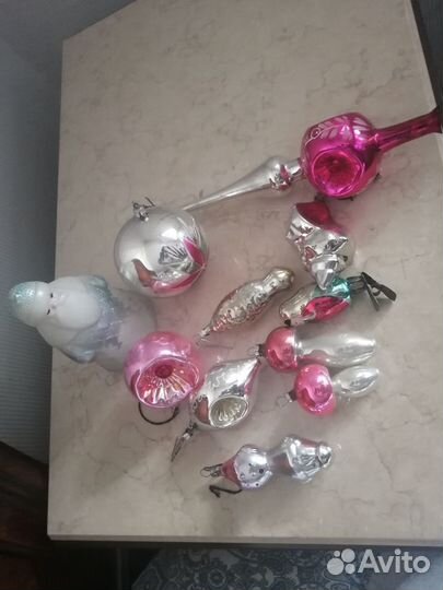 Елочные игрушки СССР 1975 год