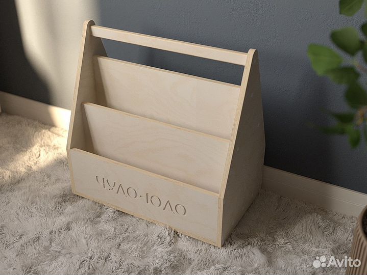 Полка Монтессори на колесиках