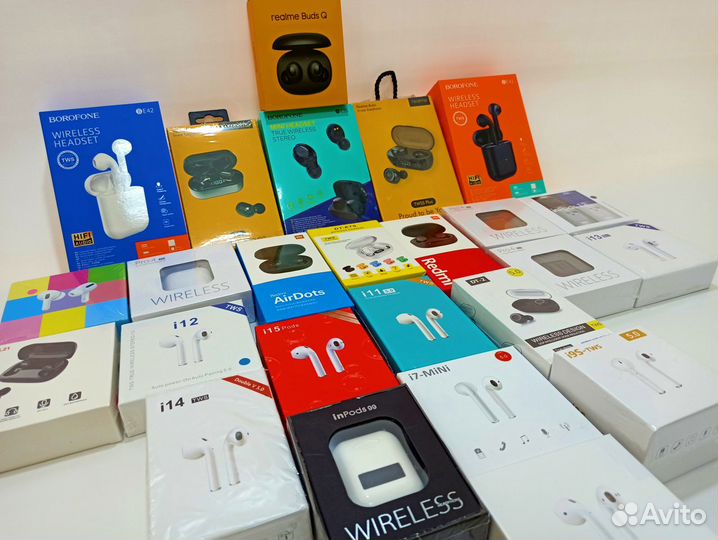 Наушники Bluetooth Aepпoдc Appple копия