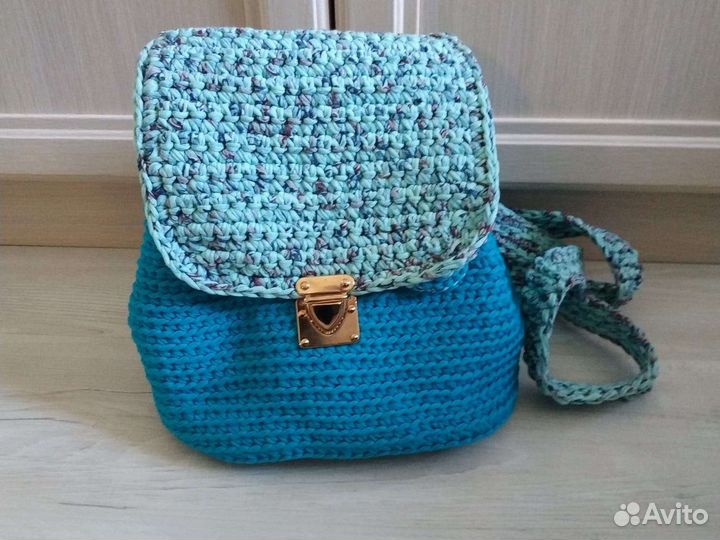 Сумка женская ручная работа вязанная