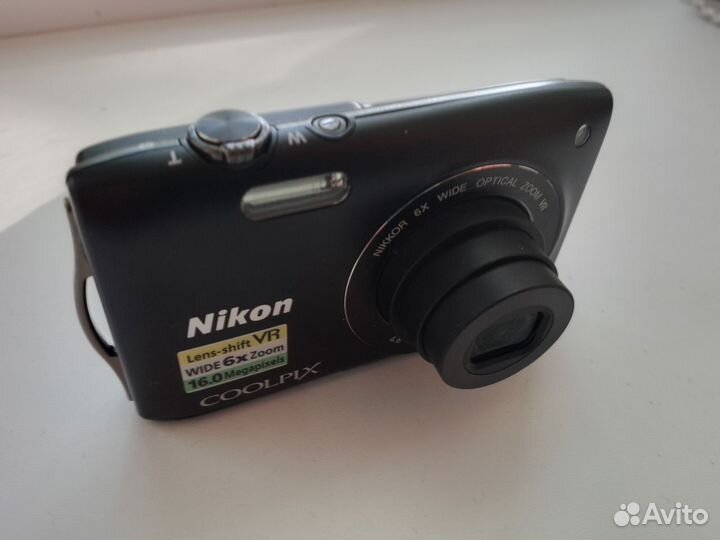 Компактный фотоаппарат nikon coolpix s 3300