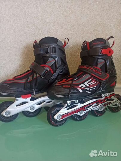 Роликовые коньки детские раздвижные 31-36 размер
