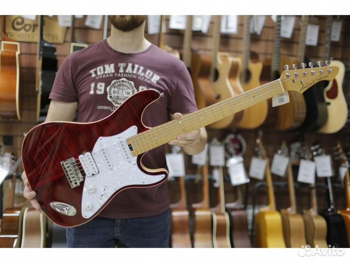 Aria 714-MK2 rbrd электрогитара