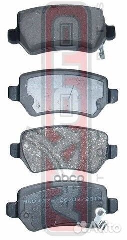 Колодки тормозные дисковые задние AKD1276 akyoto
