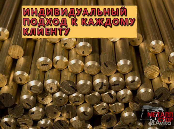 Круг латунный