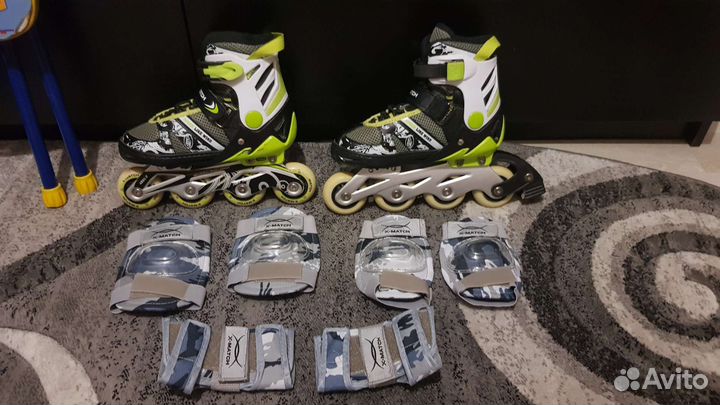 Детские ролики и защита