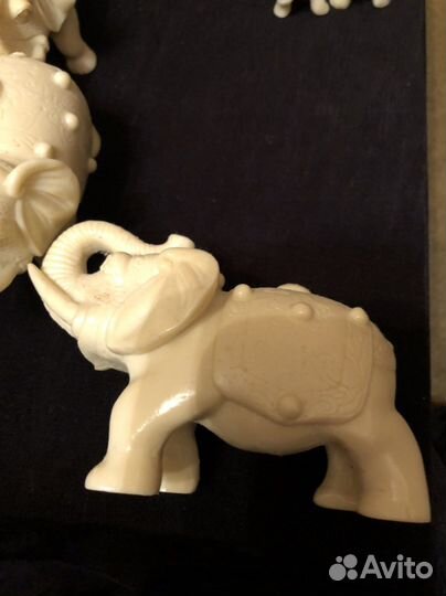 Фигурки декоративные Слоники