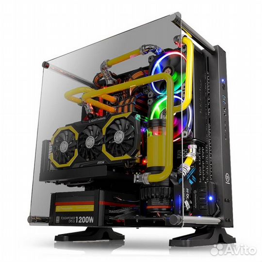 Компьютерный корпус Thermaltake core P3 TG Black C