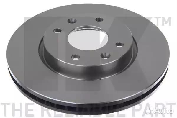 Диск тормозной передний вентилируемый hyundai elan